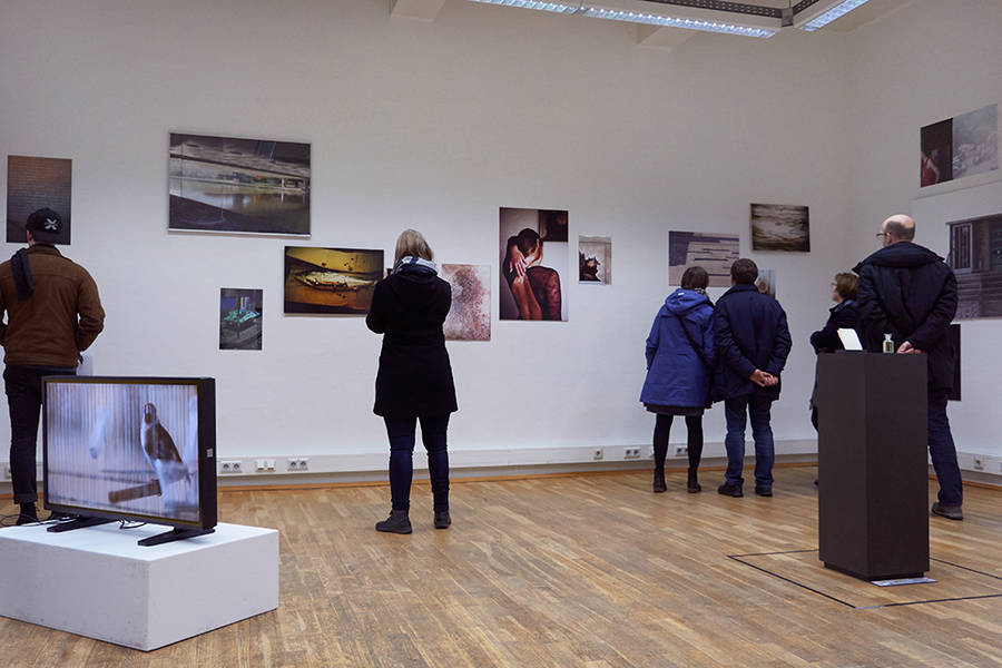 Fotografie-Hängung Zusammen-Arbeiten